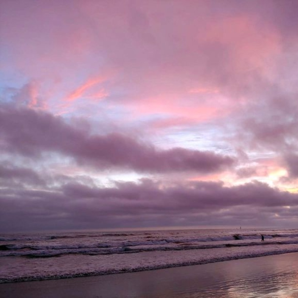 BEAUTIFUL MAUVE SKY ~ 8" X 10" Photography